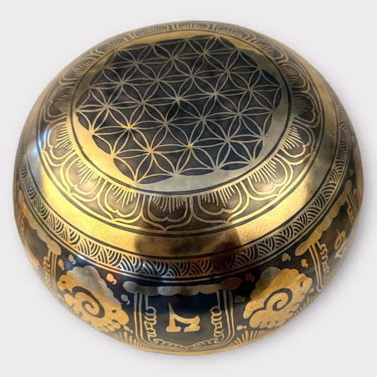 Bol Tibétain Gravé DO – 2120g – 255mm
