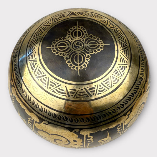 Bol Tibétain Gravé DO – 687g – 160mm