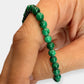 Bracelet boule Malachite