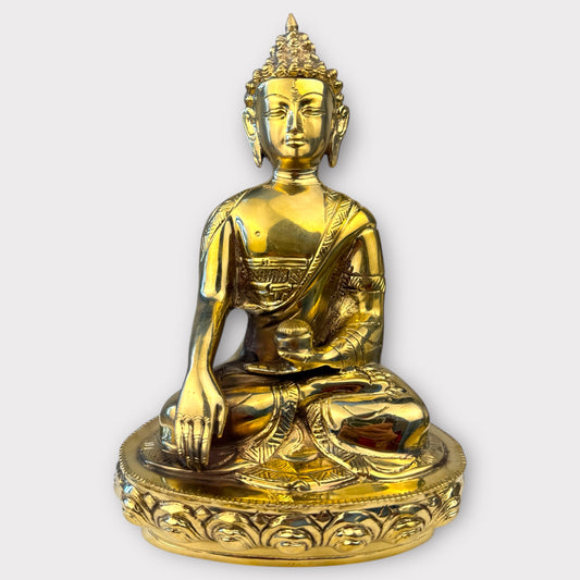 Statue de Bouddha Bhumisparsha – Grand Modèle 27cm