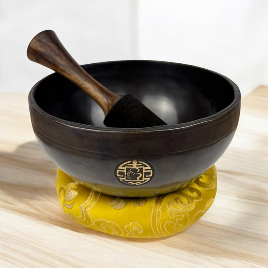 Bol Tibétain OM Sajan Black Edition – MI – 761g – 165mm