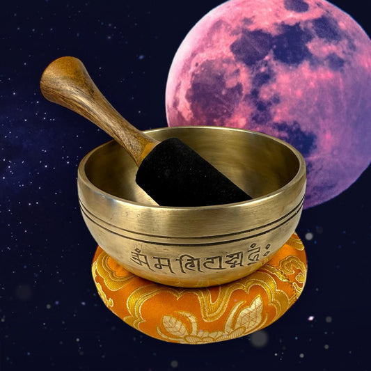 Bol Tibétain Full Moon Ré – 489g – 120mm