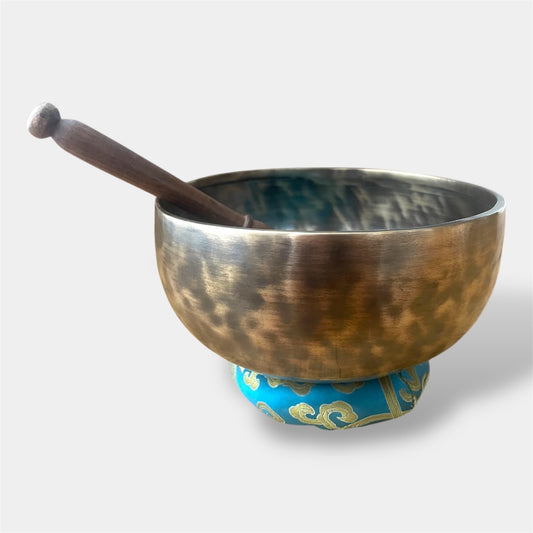 Bol chantant artisanal du Népal pour relaxation